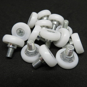 19mm 22mm 24mm 26mm 28mm 30mm ngăn kéo con lăn nhựa Nylon POM ngăn kéo ròng rọc thay thế bánh xe mang ròng rọc nhỏ với các loại hạt - Product Image 3