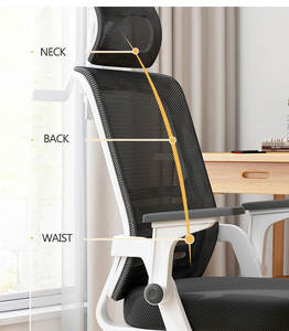 <span class=keywords><strong>Chaises</strong></span> <span class=keywords><strong>de</strong></span> <span class=keywords><strong>bureau</strong></span> informatiques modernes et simples à monter soi-même, avec roulettes et porte-manteau, modèle <span class=keywords><strong>2022</strong></span> – Meilleure vente ! - Product Image 3