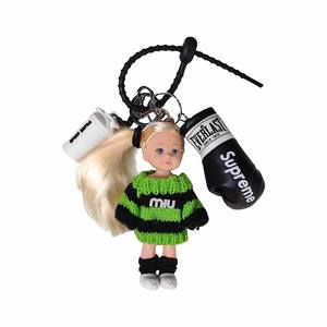 Colgador de figuritas de muñecas bonitas deportivas-<span class=keywords><strong>Guantes</strong></span> de <span class=keywords><strong>boxeo</strong></span> para fitness Llavero de botella de agua-Accesorio para colgar bolsos para niñas - Product Image 1