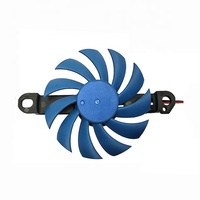 Ventilateur extracteur SANLY électrique DC 12V/24V 80x10mm en plastique avec cadre en acier inoxydable sans support, radiateur de refroidissement IP44 OEM/ODM PWM Two