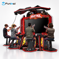Máquina de Juegos de Realidad Virtual 9D para Parques de Atracciones y Cines de Realidad Virtual, Simulador de Tiro 9D en Venta