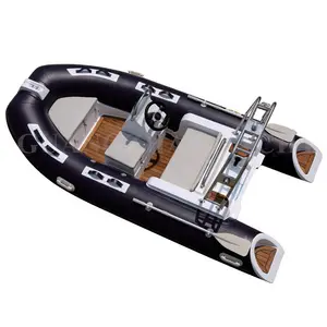 12 FT RIB360 inflatable rigid speed 3.6 m fiberglass hull yacht boat for leisure and fishing sports