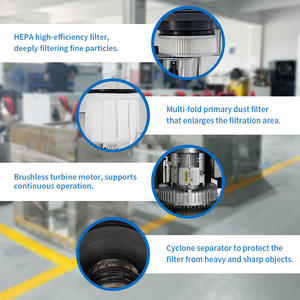 Penyedot Debu Industri 380 Volt/Kekuatan Hisap Kuat dari Penyedot Debu Industri Besar/Peralatan Vakum untuk Pembangkit Listrik - Product Image 3