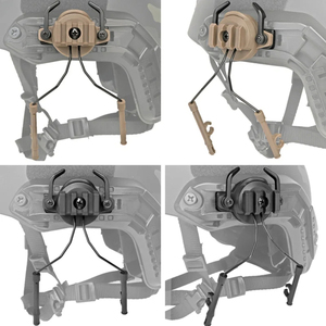 Verstellbarer Nylon-ARC-Schienen adapter Zubehör für taktisches Headset Kompatibel mit Comta-Headset-Helm für die Helm montage - Product Image 6