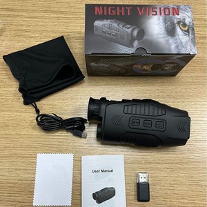 <b>Night</b> <b>Vision</b> <b>Monocular</b> R11 25mm Lens 10x Digital Zoom CMOS Sensor Day And <b>Night</b> Use Compact Lightweight With Usb Cable And - Product Image 1