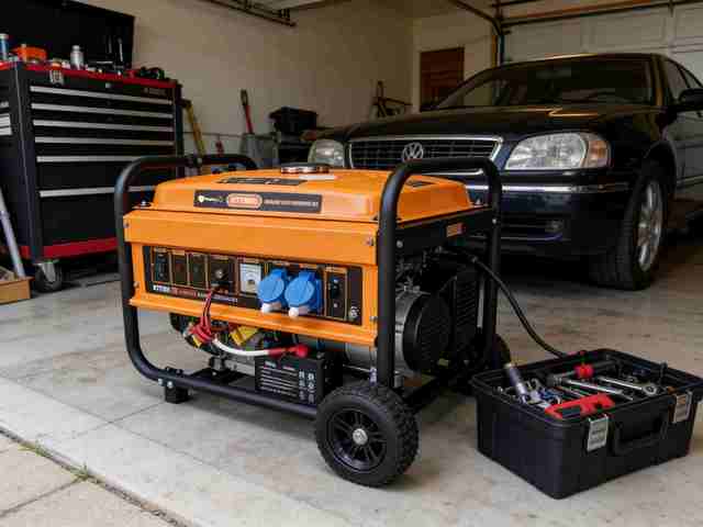 Reliable 6kW Dual Fuel Power Generator Low Noise Gas/LPG/Natural Gas Generator for Emergency & Daily Use