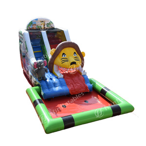 Divertido Tobogán Acuático Inflable para Adultos con Diseño de <span class=keywords><strong>León</strong></span>, Castillo Inflable para Entretenimiento en la Piscina - Product Image 2