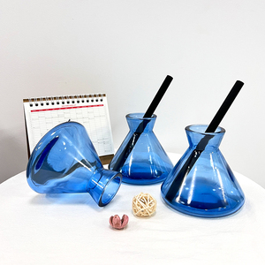 200ml thiết kế mới rỗng hình nón Flask nhà hương thơm sậy khuếch tán chai thủy tinh 200ml hương thơm sang trọng khuếch tán chai - Product Image 3