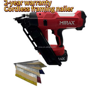 Herramienta sin batería, la mejor pistola de clavos de encuadre con batería de alta calidad, inalámbrica <span class=keywords><strong>para</strong></span> clavos de carpintería de 34 grados - Product Image 2