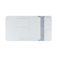 Sac pour ordinateur portable multifonctionnel 3-en-1 de 14 pouces avec support et chargeur sans fil 15W, logo personnalisé disponible pour divers scénarios professionnels