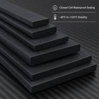 Bande d'étanchéité en mousse EPDM personnalisée Jacey, insonorisante et anti-vibrations, pour systèmes CVC et étanchéité d'instruments de précision