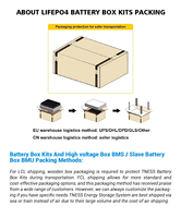 Kit Baterai LiFePO4 HV JKESS DIY yang Dapat Ditumpuk, BMS Master Slave, Active Balance BCU BMU 200A 100A 16S-256S CAN RS485 WIFI OEM IP54