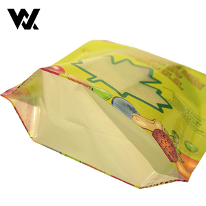 Emballage personnalisé de qualité alimentaire, sac à fermeture éclair à fond plat, pochette autoportante pour mangue, fruits secs, café, noix - Product Image 3