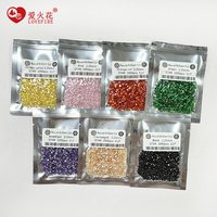 1000 pièces/paquet, pierres en zircone cubique multicolores de 0,8 à 3,0 mm, pierres en zircone cubique de petite taille, taille ronde