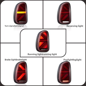Luces Traseras Modificadas 35W Modelo YAB-MN-0393A para Mini R60 2010-2016, Conjunto de Luces Traseras para Automóvil, Compatibilidad con OE YAB-MN-0393A - Product Image 2