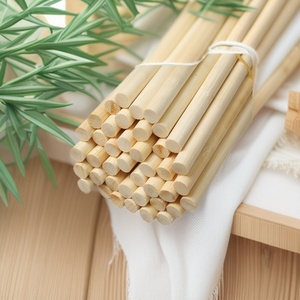 Bâtonnets ronds en bambou 3 mm 3,5 mm, petites tiges en bois pour la création de modèles DIY, filaments de bambou naturels, fournitures artisanales - Product Image 1