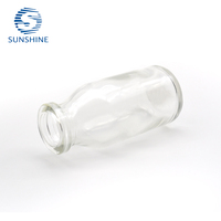 Flacons en verre moulé hermétiques de 15 ml pour injection vétérinaire et stockage d'huiles essentielles avec verre robuste