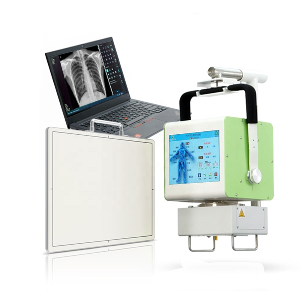 5KW Equipo De райос X-Ray оборудования портативный цифровой рентгеновский аппарат высокочастотный рентгеновский проводной и беспроводной детектор с плоской панелью