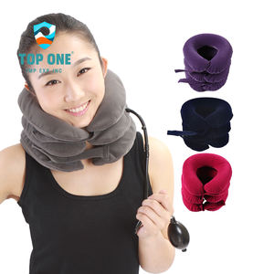 TopOne Home Medical Equipment 3 Capas Air Neck Traction Relive Pain Cervical Neck Traction Device,Air Neck Pillow - Product Image 1
