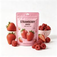 Sac de rangement vertical personnalisé, sac alimentaire laminé durable pour l'affichage en supermarché des cacahuètes, raisins secs et snacks croustillants