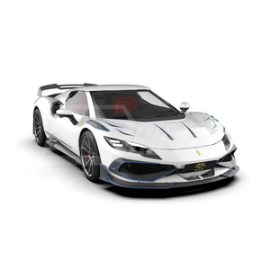 Guardabarros Delanteros Ventilados Mejorados de Fibra de Carbono 296 para Ferrari 296 2021-2025 - Product Image 5