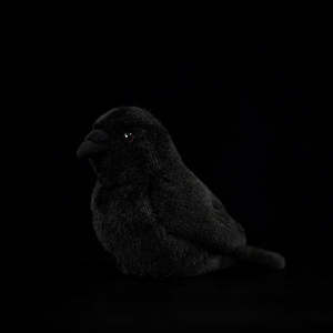 Peluche Realista de Cuervo, Juguete de Peluche Suave para Niños y Amantes de las Aves - Product Image 1
