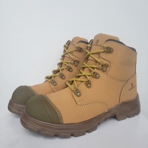 Stivali di Sicurezza da Miniera in Nabuk per Uomo, Stile Australiano, Resistenti all'Olio, <span class=keywords><strong>Scarpe</strong></span> di Sicurezza <span class=keywords><strong>Dielettriche</strong></span> per Estate e Inverno - Product Image 3