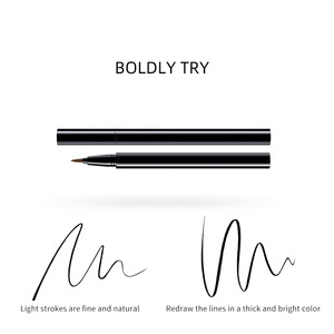Eyeliner liquide professionnel à séchage rapide, hautement pigmenté, à pointe <span class=keywords><strong>feutre</strong></span>, imperméable, longue tenue, vegan, sans logo - Product Image 6