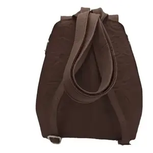 Mochila de Viaje Fana Valentina Chocolate Chiseled de Cuero Vacuno, 5 L, Correa Ajustable, Cierre de Cremallera, Unisex para Adultos - Product Image 3