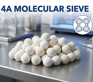 Tamiz Molecular 4A de 3-5 mm en Pellets Extruidos para Deshidratación de Gas <span class=keywords><strong>Natural</strong></span> y Eliminación de CO2 - Product Image 6