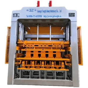 Automatic Brick Hollow Block Tile Making Machine Machinery For Small Businesses Concrete Clay Floor Price Business Idea HFB5230A