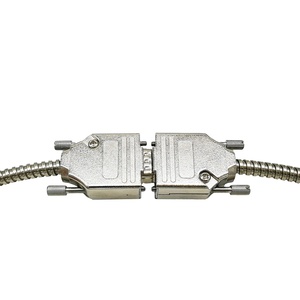Armored Metal Clad DB9 Rs232 Cable Metal <strong>Connector</strong> D-SUB Male to <strong>Female</strong> Cable Assembly Metal DB9 <strong>Connector</strong> for Harsh Environment - Product Image 5