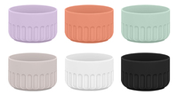 Ensembles de cadeaux promotionnels Accessoires de tasses Botte de tasse en silicone pour gobelets Couverture de paille en silicone de qualité alimentaire
