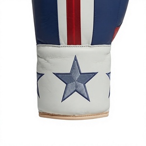 Gants de boxe Nabtay Sports en cuir véritable gaufré, antidérapants, à lacets, pour entraînement unisexe adulte, modèle Star - Product Image 3