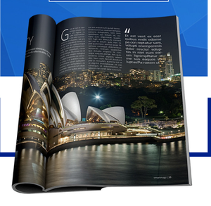 Brochure personnalisée en gros imprimant des conceptions de taille populaire à un prix raisonnable en utilisant du papier et du carton offset de haute qualité - Product Image 2