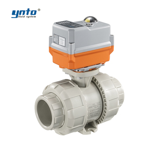 Công Nghiệp 12V Điện Pph Bóng Van Chống Ăn Mòn Với 3 Inch Mặt Bích HDPE Nước Gas Dầu OEM Tùy Chỉnh Van - Product Image 3