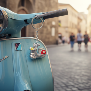 Portachiavi Colorato per VESPA, Accessori per Moto Senza Confezione - Product Image 3