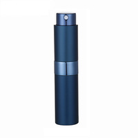 Flacons de voyage de poche miniatures 8 ml 10 ml 15 ml en plastique à visser rechargeables en aluminium pour parfum en vente