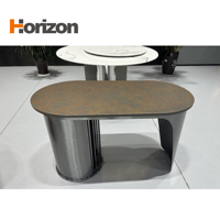 Table basse moderne de luxe en quartz pour salle à manger, design minimaliste pour petits appartements, balcons, salon, chambre à coucher