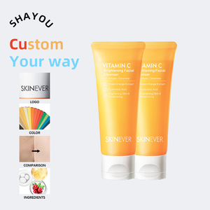 Nettoyant <span class=keywords><strong>visage</strong></span> blanchissant à la vitamine C Offre Spéciale <span class=keywords><strong>Lotion</strong></span> <span class=keywords><strong>nettoyante</strong></span> douce en profondeur pour peaux grasses et sensibles à usage quotidien - Product Image 1