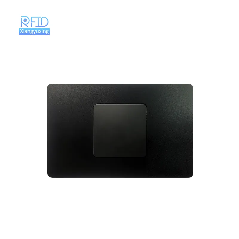 Custom ISO 14443A RFID Metal NFC Blank Business Card Luxury Smart Aluminum Metal NFC Card