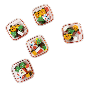 2025 Sáng Tạo Phim Hoạt Hình Dễ Thương Giáng Sinh Bút Chì Tẩy Trẻ Em Văn Phòng Phẩm Năm Mới Quà Tặng Cao Su Và Tpr Khuyến Mại Tẩy - Product Image 2