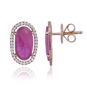 Pendientes de Oro de 18K con Esmeralda en Forma de Luna y Engaste de Bisel, Joyería de Lujo para Fiestas, Bodas y Regalos - Product Image 6
