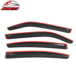 แผ่นบังแดดกันฝนสำหรับ Dodge Charger 06-10 ชุด 4 ชิ้น - Product Image 6