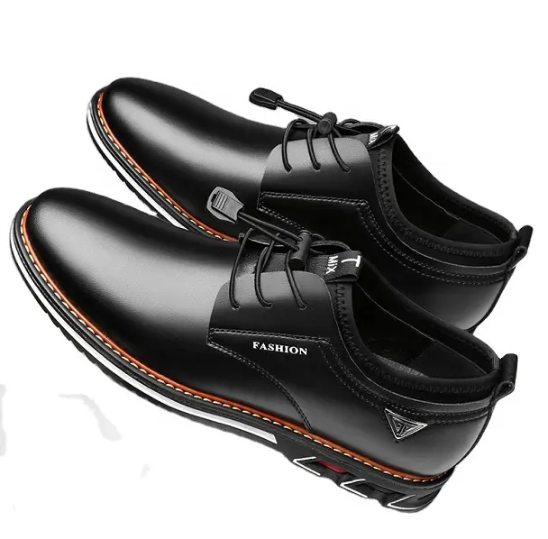 Explosions of new men's casual shoes Men's dress shoes cross - border Leather shoes
