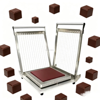 Machine de découpe manuelle commerciale pour chocolat, fromage, gâteau, savon, tofu, bonbons mous