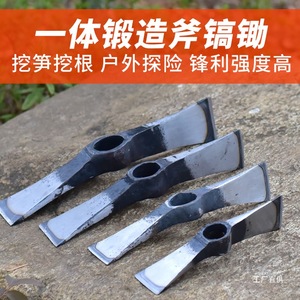 Junxia Forged Pickaxe Dual Purpose Digging Tool For Bamboo Shoots And Soil Root Cutting Agricultural Use - Product Image 5