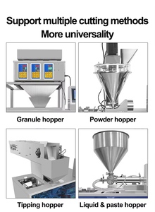 Electric Automatic Food Grade Stainless Steel Auger Filler Wheat Starch Tapioca Powder Bag Zipper Fill Seal Pouch Doypack - Product Image 5