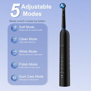 Spazzolino Elettrico Rotante Ricaricabile Langie R7 IPX7 con Timer Intelligente 2 Minuti per Adulti, Sbiancamento Denti e Cura Orale - Product Image 3