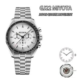 Wholesale for O-13 42mm Luxury Analog Quartz <b>Watch</b> <b>Men</b> Stainless Steel Band <b>Waterproof</b> Sapphire 5ATM Japan Movement Fashion - Product Image 4